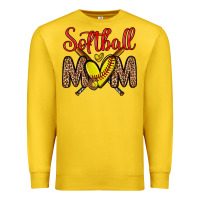 Lemon softball mom Premium Sweatshirt - Zillion Design Studio