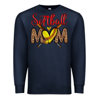 Navy softball mom Premium Sweatshirt - Zillion Design Studio