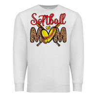 Oatmeal Heather softball mom Premium Sweatshirt - Zillion Design Studio