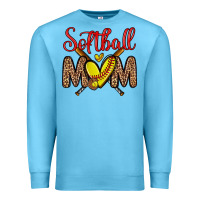 Ocean Blue softball mom Premium Sweatshirt - Zillion Design Studio