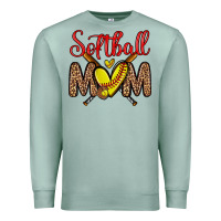 Seafoam softball mom Premium Sweatshirt - Zillion Design Studio