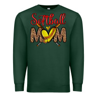 Sports Green softball mom Premium Sweatshirt - Zillion Design Studio