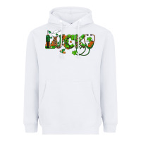 White st patricks day lucky nurse Heavyweight Hoodie - RanaPortraitStore