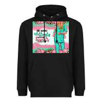She Works Willingly With Her Hands Blonde Nurse Heavyweight Hoodie | Teevron