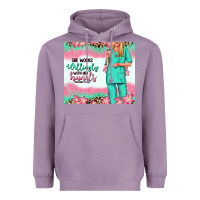 Lavender she works willingly with her hands blonde nurse Heavyweight Hoodie - RanaPortraitStore