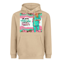 Mushroom she works willingly with her hands blonde nurse Heavyweight Hoodie - RanaPortraitStore