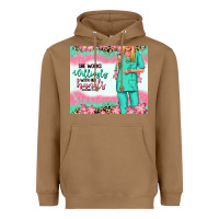 Toasted Coconut she works willingly with her hands blonde nurse Heavyweight Hoodie - RanaPortraitStore