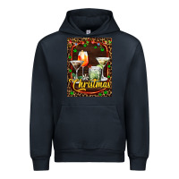 Navy cocktail set for Christmas Urban Hoodie - AdoDesignShop