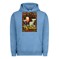 Pigment Pebble Blue cocktail set for Christmas Urban Hoodie - AdoDesignShop