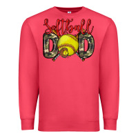 Cardinal softball dad Premium Sweatshirt - Zillion Design Studio