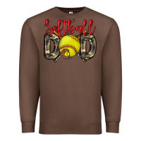 Chestnut softball dad Premium Sweatshirt - Zillion Design Studio