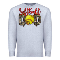Softball Dad Premium Sweatshirt | Teevron