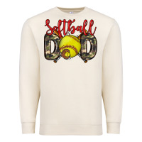 Sandshell softball dad Premium Sweatshirt - Zillion Design Studio