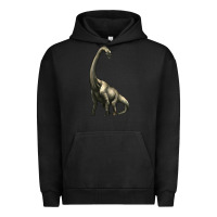 Pigment Black brachiosaurus Urban Hoodie - Artiststas