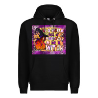Black in a world full of princesses be a witch tumbler Premium Hoodie - BundleAndBundleShop