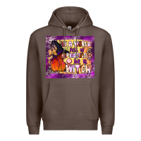 Coffee in a world full of princesses be a witch tumbler Premium Hoodie - BundleAndBundleShop