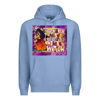 Colony Blue in a world full of princesses be a witch tumbler Premium Hoodie - BundleAndBundleShop