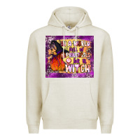 Oatmeal Heather in a world full of princesses be a witch tumbler Premium Hoodie - BundleAndBundleShop