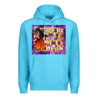 Ocean Blue in a world full of princesses be a witch tumbler Premium Hoodie - BundleAndBundleShop