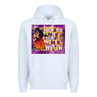White in a world full of princesses be a witch tumbler Premium Hoodie - BundleAndBundleShop