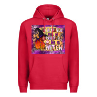 Cardinal in a world full of princesses be a witch tumbler Premium Hoodie - BundleAndBundleShop
