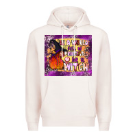 Pale Pink in a world full of princesses be a witch tumbler Premium Hoodie - BundleAndBundleShop