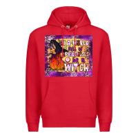 Red in a world full of princesses be a witch tumbler Premium Hoodie - BundleAndBundleShop