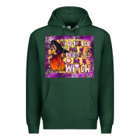 Sports Green in a world full of princesses be a witch tumbler Premium Hoodie - BundleAndBundleShop