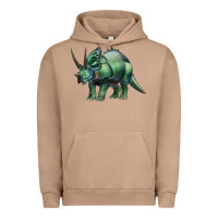 Pigment Burro dinosaur triceratops Urban Hoodie - Artiststas