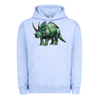 Pigment Grape Ice dinosaur triceratops Urban Hoodie - Artiststas