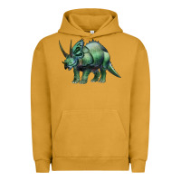 Pigment Peanut Butter dinosaur triceratops Urban Hoodie - Artiststas