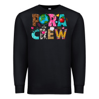 Black para crew Premium Sweatshirt - texasbilliewilder