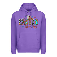 Purple easter true story Premium Hoodie - JahusDesignShop