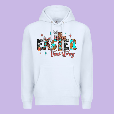 Easter True Story Premium Hoodie Designed By Jahusdesignshop