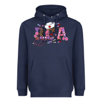 Navy valentines day Heavyweight Hoodie - RanaPortraitStore