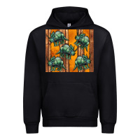 Black dinosaur triceratops Urban Hoodie - Artiststas