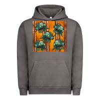 Pigment Tornado dinosaur triceratops Urban Hoodie - Artiststas