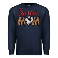 Navy soccer mom Premium Sweatshirt - Zillion Design Studio