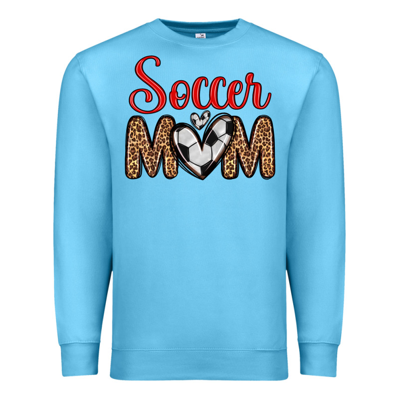 Soccer Mom Premium Sweatshirt by Zillion Design Studio | Teevron