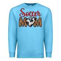 Ocean Blue soccer mom Premium Sweatshirt - Zillion Design Studio