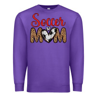Purple soccer mom Premium Sweatshirt - Zillion Design Studio