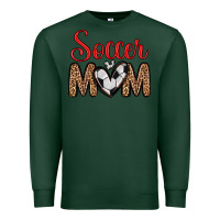 Sports Green soccer mom Premium Sweatshirt - Zillion Design Studio