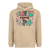 Mushroom wife mom lpn licensed practical nurse Heavyweight Hoodie - RanaPortraitStore