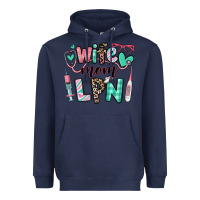Navy wife mom lpn licensed practical nurse Heavyweight Hoodie - RanaPortraitStore
