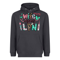 Smoke wife mom lpn licensed practical nurse Heavyweight Hoodie - RanaPortraitStore