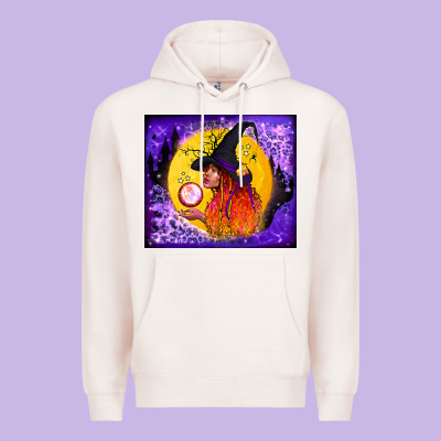 Witch With Crystal Ball Tumbler Premium Hoodie Designed By Bundleandbundleshop
