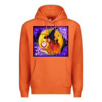 Carrot witch with crystal ball tumbler Premium Hoodie - BundleAndBundleShop
