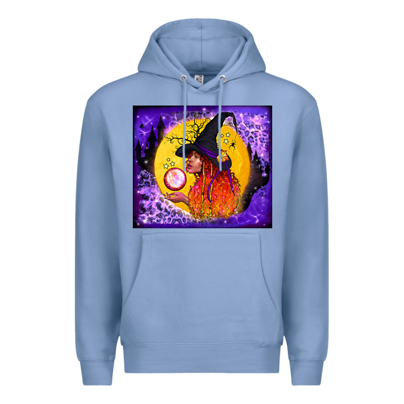 Witch With Crystal Ball Tumbler Premium Hoodie by BundleAndBundleShop | Teevron