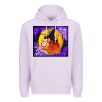 Lilac witch with crystal ball tumbler Premium Hoodie - BundleAndBundleShop