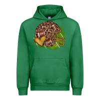 Emerald american football helmet Urban Hoodie - JahusDesignShop